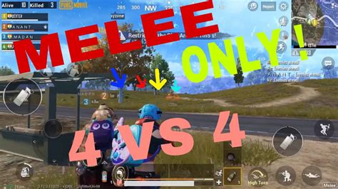 MELEE ONLY PUBG MOBILE ARCADE MODE YouTube