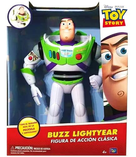 Toy Story Buzz Lightyear Figura De Acción Clásica 30cm Cuotas sin interés