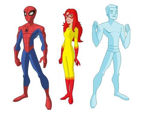 Spiderman And His Amazing Friends Firestar Marvel Spiderman