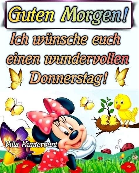 Pin Von Minie Maus Auf Guten Morgen Donnerstagsgr E Guten Morgen