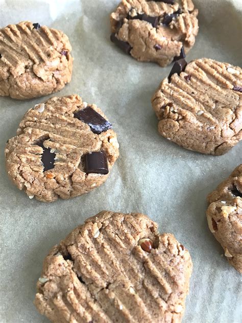 Almond Butter Chocolate Chunk Protein Cookies — Dr Taras Sunshine