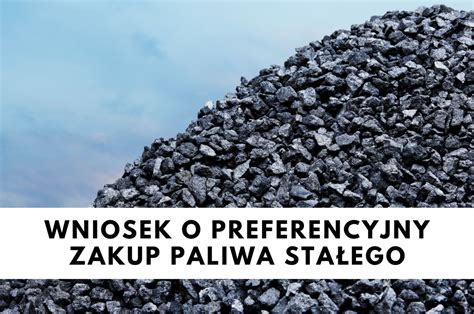 Wniosek o preferencyjny zakup paliwa stałego Gmina Radzanowo