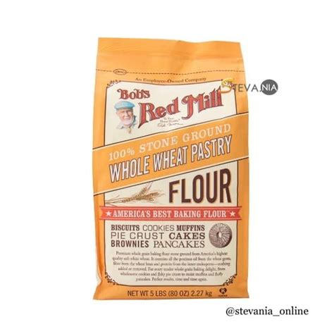 Bobs Red Mill Whole Wheat Pastry Flour 2 27KG Stevaniaonline