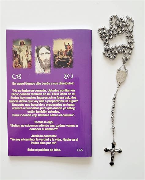 Digamos Una Oracion Santo Rosario Y Novenario Para Difuntos Y Etsy