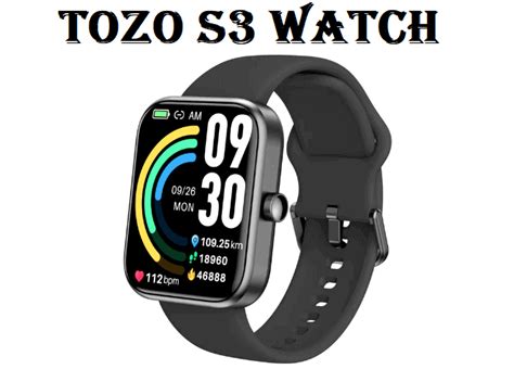 Tozo S3 2023 Smartwatch Specs Pice Pros And Cons Chinese Smartwatches