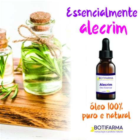 Óleo Essencial de Alecrim 10ml Botifarma