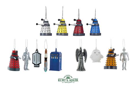 Doctor Who Christmas Ornaments from Kurt Adler | Toy Tales