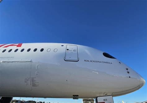 Real Academia Espa Ola El Nuevo Airbus A Que Iberia Incorpora A Su