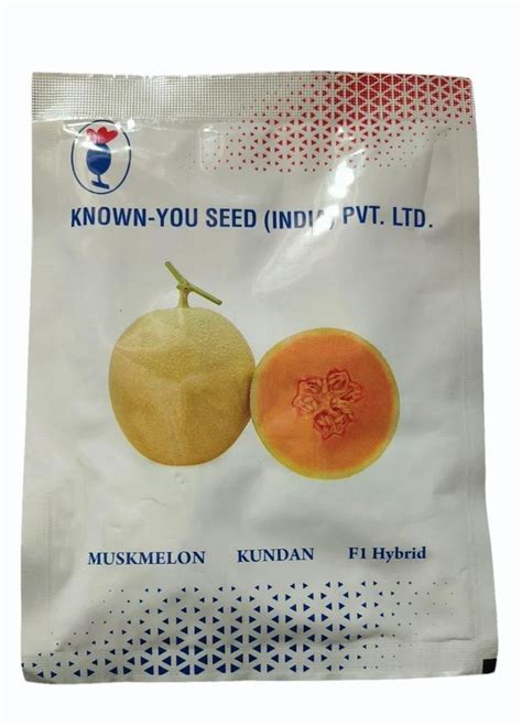 Hybrid 100 Know You Seed Kundan Muskmelon Packaging Type Packet