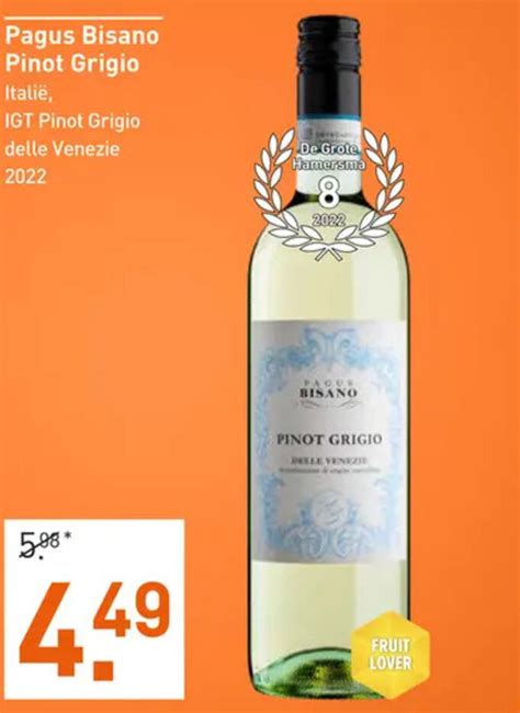 Pagus Bisano Pinot Grigio Aanbieding Bij Gall Gall