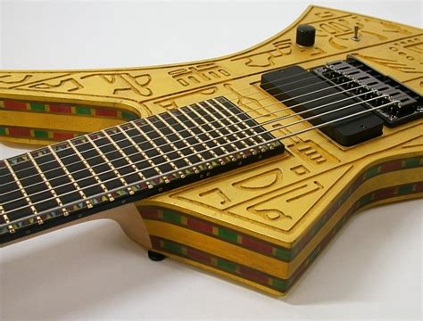 Egyptian graphic guitar | MarkWeinGuitarLessons.com