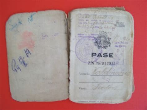 Latvia/Latvian passport, issued 1929 to T. Valdmanis | eBay