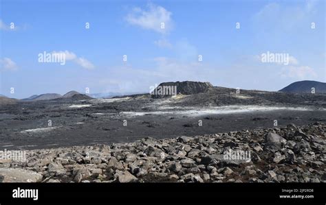 Volcano Vent From The Fagradalsfjall 2021 Eruption Iceland Taken One