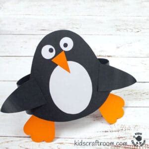 Fun Penguin Hat Craft - Kids Craft Room