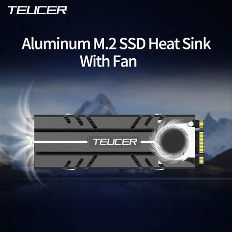 Teucer M 2 Ssd Nvme Heat Sink 2280 Solid State Disk Air Circulation