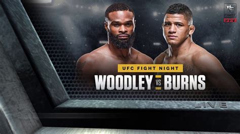 Ufc On Espn Woodley Vs Burns Ufc On Espn Youtube