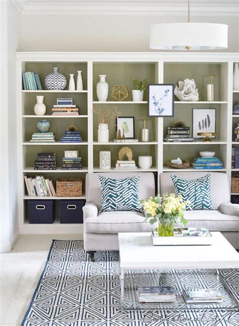 Deep Ikea Billy Bookcases Turned Into Built In Bookshelves