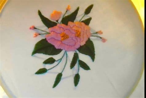 Beginner Hand Embroidery Create A Peony Design Hilary Leslie