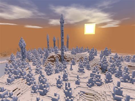 Minecraft Ice Spikes Biome