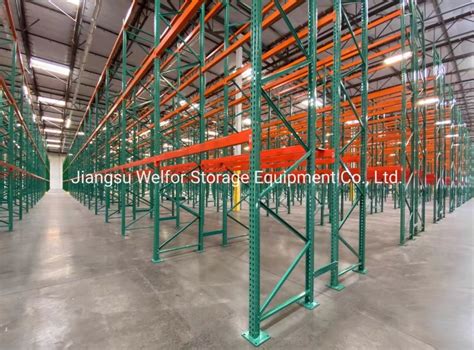 American Industrial Warehouse Storage Heavy Duty Teardrop Pallet Rack