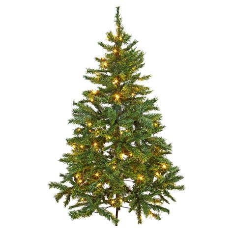 Künstlicher Tannenbaum grün 150 cm mit LED Beleuchtung