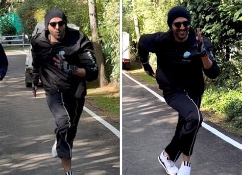 Kartik Aaryan Channels His Inner Sprinter For Upcoming Film Chandu