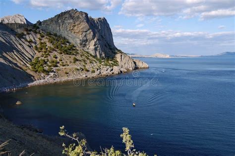 The Bay of the Black Sea Against the Background of the Crimean ...
