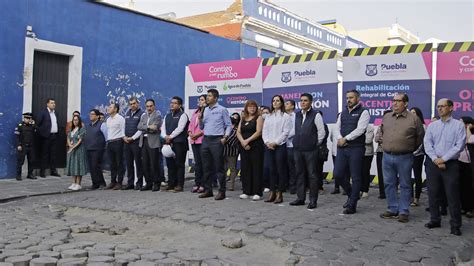 Arrancan obras en el Centro Histórico de Puebla durarán 3 meses