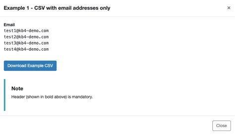 How To Import Users With A Csv File Knowledge Base