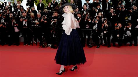 Elle Fanning Delivers A Lesson In French Fashion History At Cannes Vogue