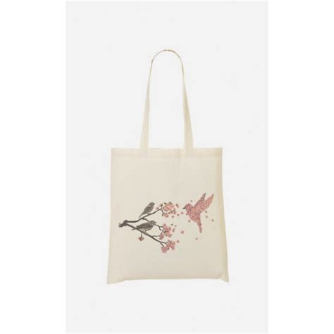 Totebag BLOSSOM BIRD Le Roi Du T Shirt