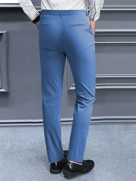 Manfinity Mode Men Slant Pocket Tailored Pants Shein Usa