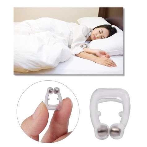 Sleeping Anti Schnarchen Nase Clip Silicone Magnetic Anti Snoring Nose