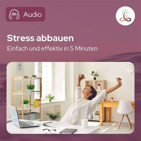 Audioprogramm Stress Abbauen Einfach Und Effektiv In Minuten Dm