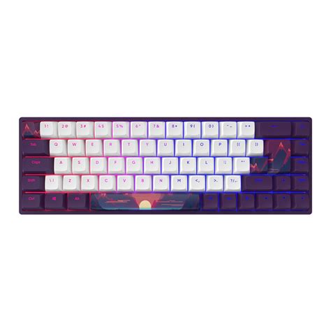 Billentyűzet Gaming Mechanikus billentyűzet Dark Project 68 Sunrise RGB