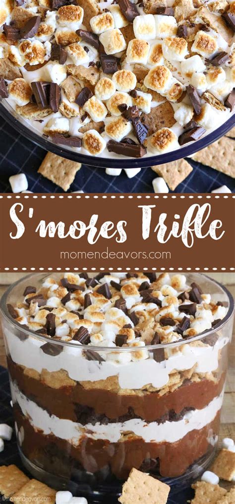 Brownie S Mores Trifle Dessert Mom Endeavors