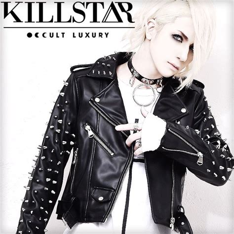 【楽天市場】【killstar キルスター】billie Studded Biker Jacket†v系 ファッション メンズ レディース