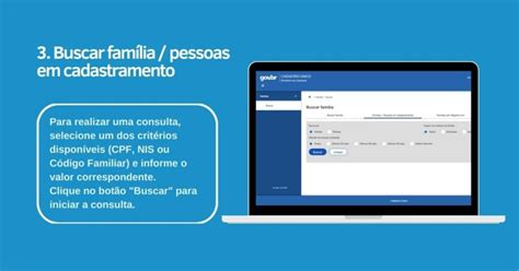 CadÚnico Como Consultar Famílias Ou Pessoas Em Cadastramento