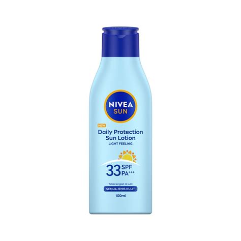 Nivea Daily Protect Sun Lotion Spf33 100ml Body Care From Uv Shopee Philippines