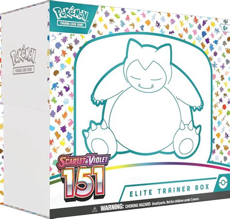 Pokemon: Набор карточек 151 Elite Trainer Box (Scarlet & Violet)(US ...