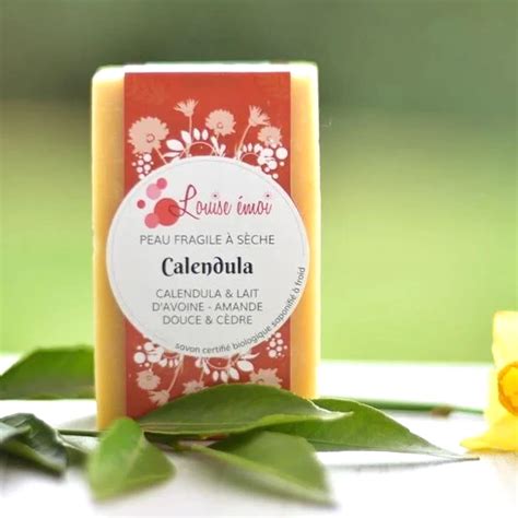 Calendula Savon à froid au calendula et lait d avoine bio