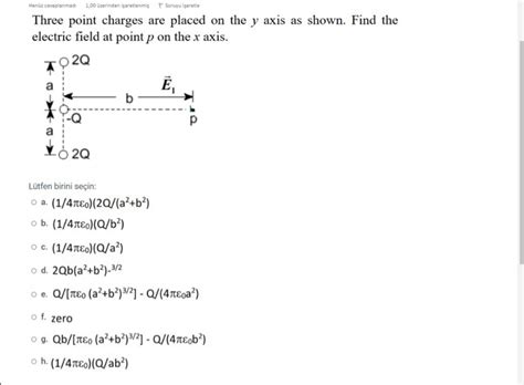 Solved Hendz cevaplanmad 1 00 üzerinden isaretlenmis Soruyu Chegg