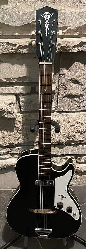 Harmonyalden Stratotone H45 1960s Black Reverb