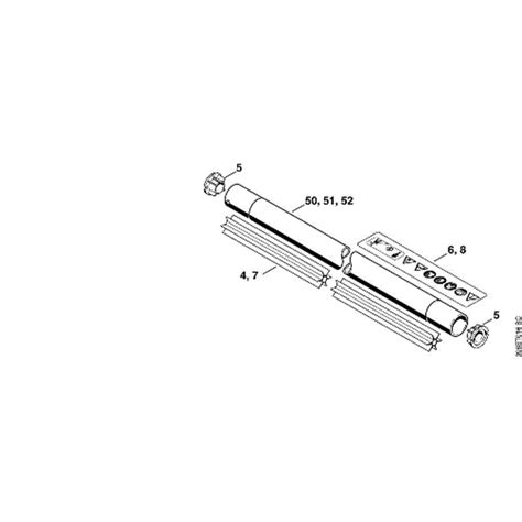 Stihl Fs 550 Clearing Saw Fs550l Parts Diagram G Drive Tube