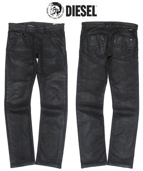 【未使用に近い】定価￥34 100 極美品 Diesel ディーゼル Tepphar 0663q コーティング加工 ストレッチ デニムパンツ