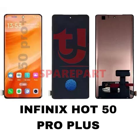 Jual LCD INFINIX HOT 50 PRO PLUS X6880 ORI OLED SIDIK JARI BERFUNGSI