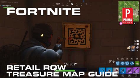 Fortnite Retail Row Treasure Map Guide YouTube