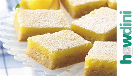 How To Make Lemon Bars An Easy Recipe Youtube