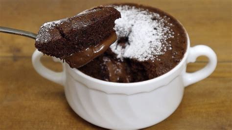 G Teau En Minutes Le Mug Cake Au Nutella Est Parfait Super