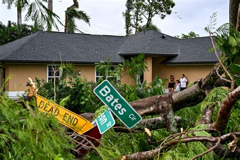 El huracán Milton rompe el récord de alertas de tornados en Florida